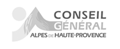 Logo officiel conseil général alpes de haute provence 