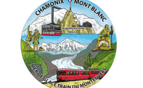 autocollant souvenirs chamonix Mont Blanc